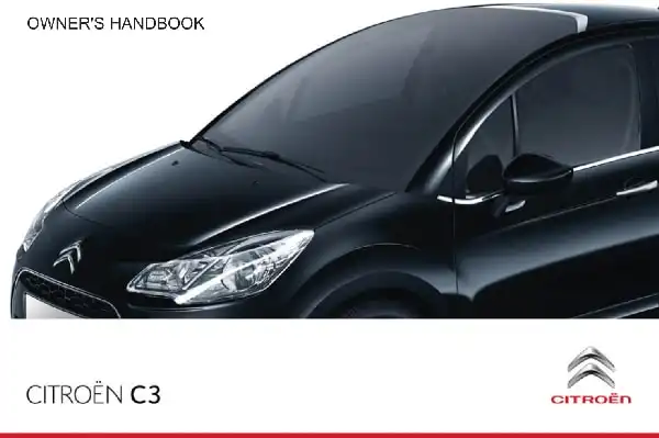 Citroen C3 2012 MY. Owner&#39;s Manual
