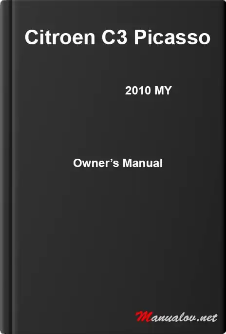 Citroen C3 Picasso 2010 MY. Owner&#39;s Manual