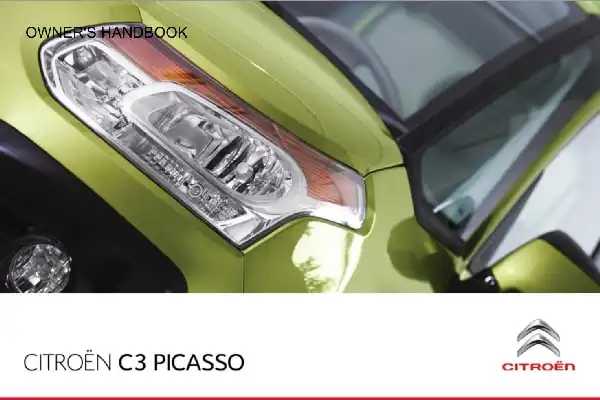 Citroen C3 Picasso 2012 MY. Owner&#39;s Manual