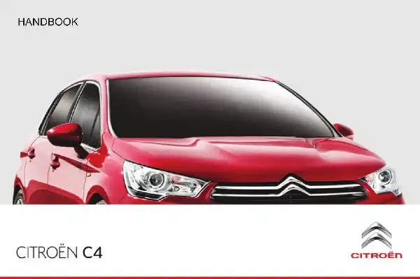 Citroen C4 2014 MY. Owner&#39;s Manual