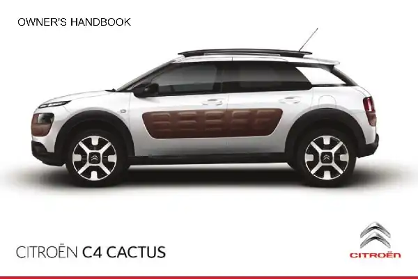 Citroen C4 Cactus 2014 MY. Owner&#39;s Manual