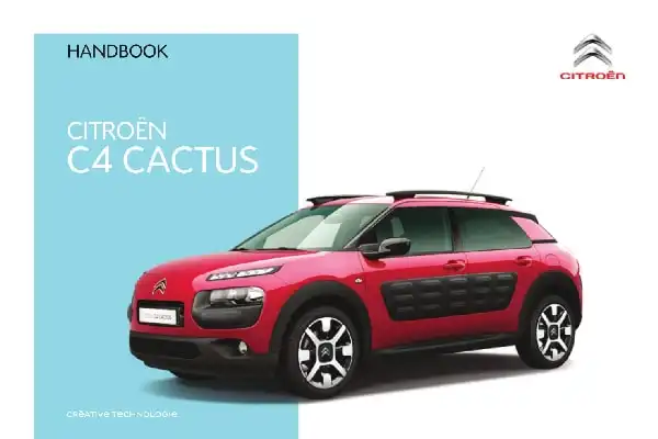 Citroen C4 Cactus 2016 MY. Owner&#39;s Manual