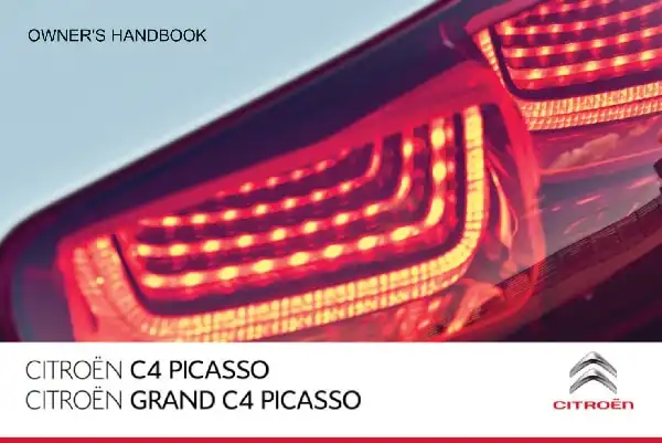 Citroen C4 Picasso 2013 MY. Owner&#39;s Manual