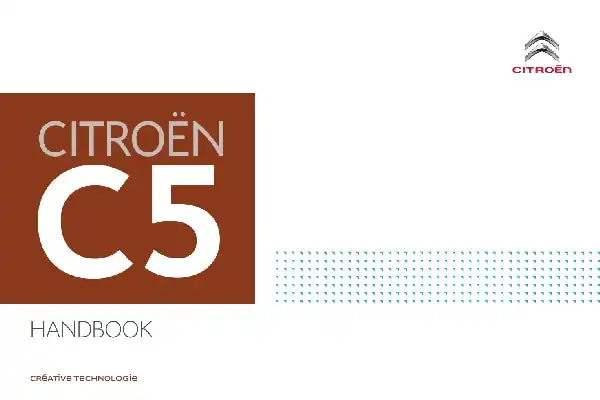 Citroen C5 2017 MY. Owner&#39;s Manual