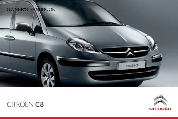 Citroen C8 2013 MY. Owner&#39;s Manual