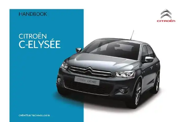 Citroen C-Elysee 2017 MY. Owner&#39;s Manual