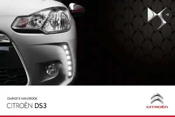 Citroen DS3 2012 MY. Owner&#39;s Manual