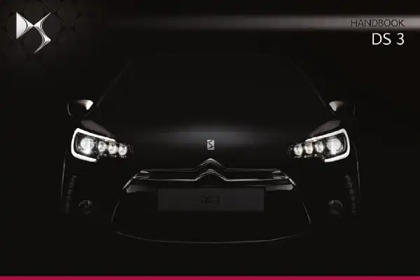 Citroen DS3 2015 MY. Owner&#39;s Manual