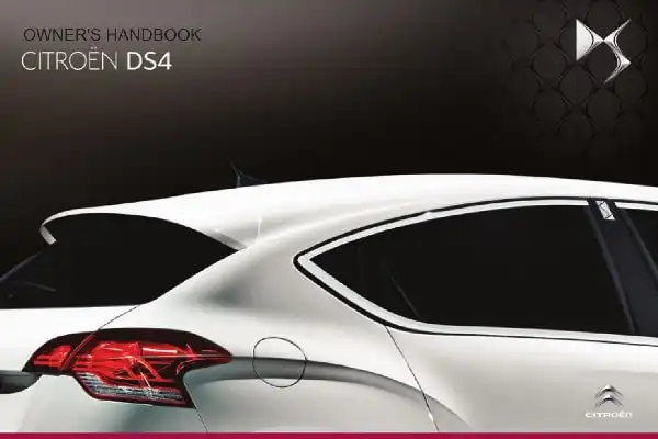 Citroen DS4 2014 MY. Owner&#39;s Manual