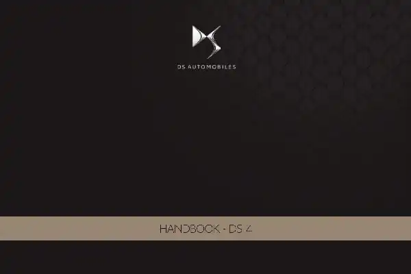 Citroen DS4 2017 MY. Owner&#39;s Manual