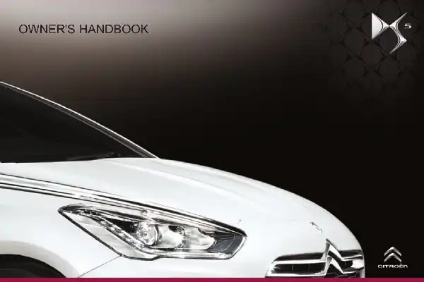 Citroen DS5 2014 MY. Owner&#39;s Manual