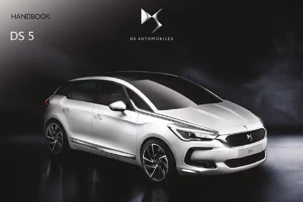 Citroen DS5 Hybrid4 2016 MY. Owner&#39;s Manual