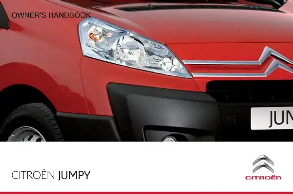 Citroen Jumpy 2011 MY. Owner&#39;s Manual