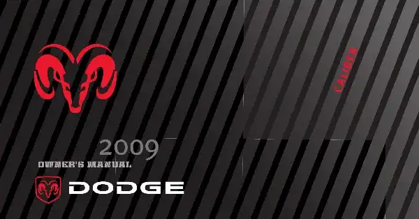 Dodge Caliber 2009 MY. Owner&#39;s Manual