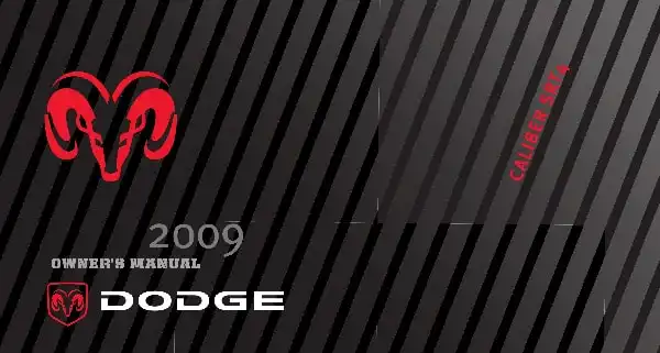 Dodge Caliber SRT4 2009 MY. Owner&#39;s Manual