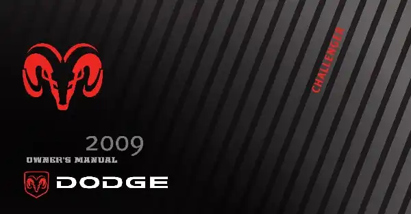 Dodge Challenger 2009 MY. Owner&#39;s Manual