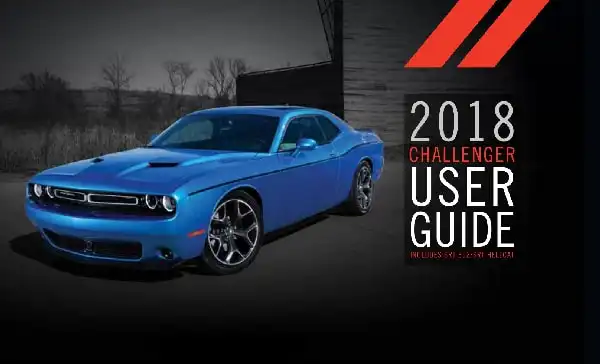 Dodge Challenger 2018 MY. User Guide