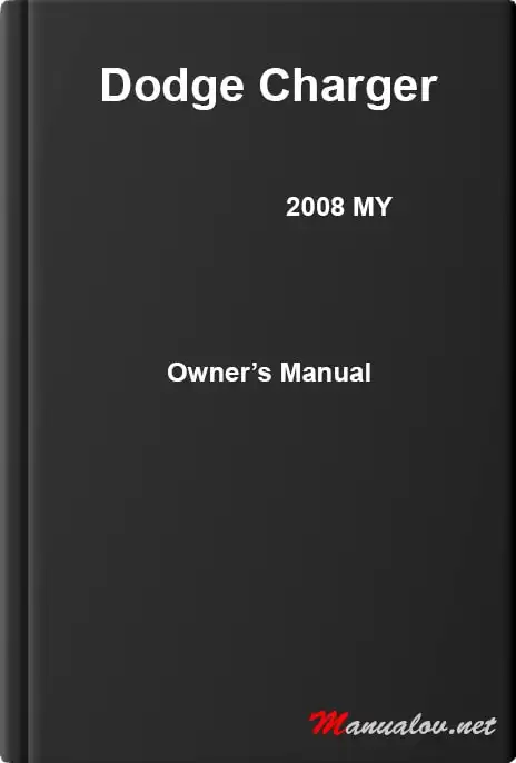 Dodge Charger 2008 MY. Owner&#39;s Manual