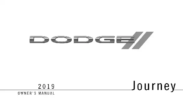 Dodge Journey 2019 MY. User Guide