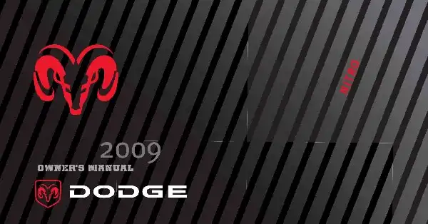 Dodge Nitro 2009 MY. Owner&#39;s Manual