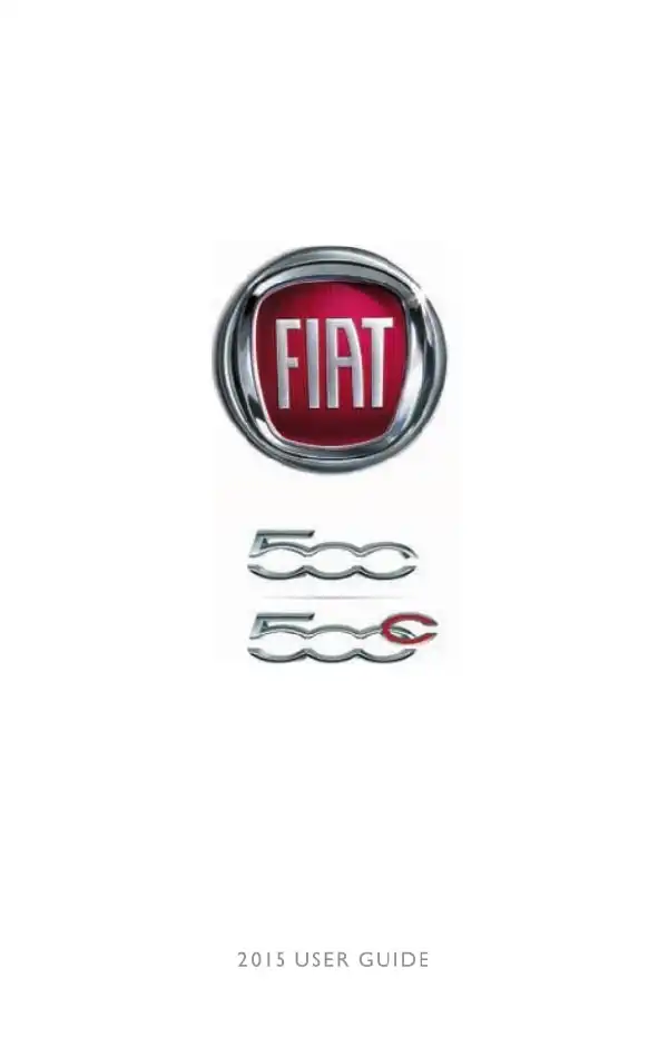 Fiat 500 2015 MY. User Guide