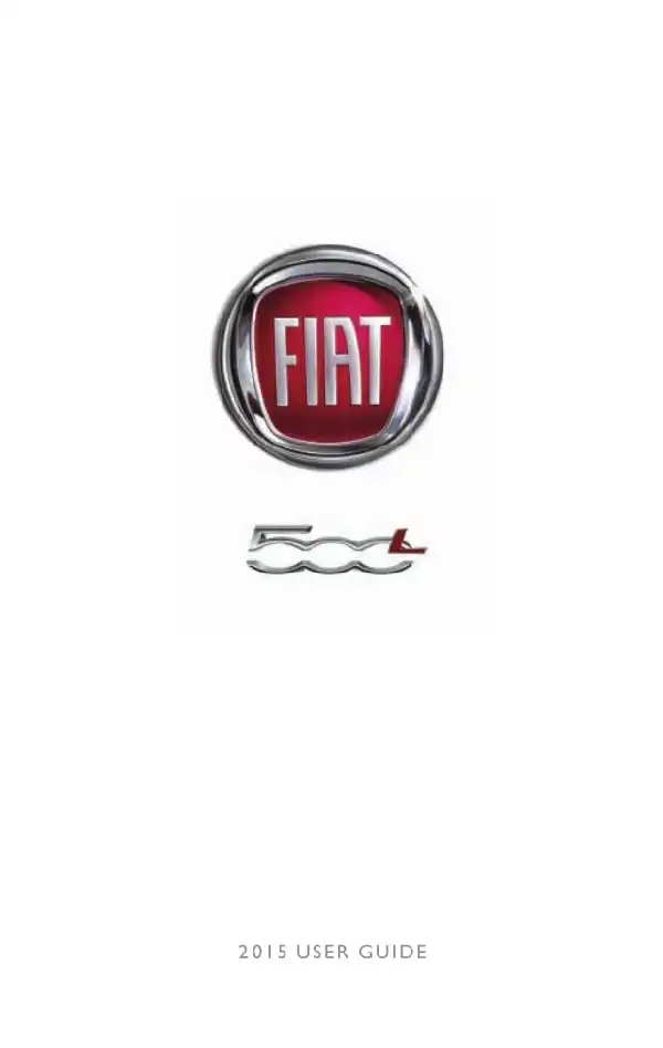 Fiat 500L 2015 MY. User Guide