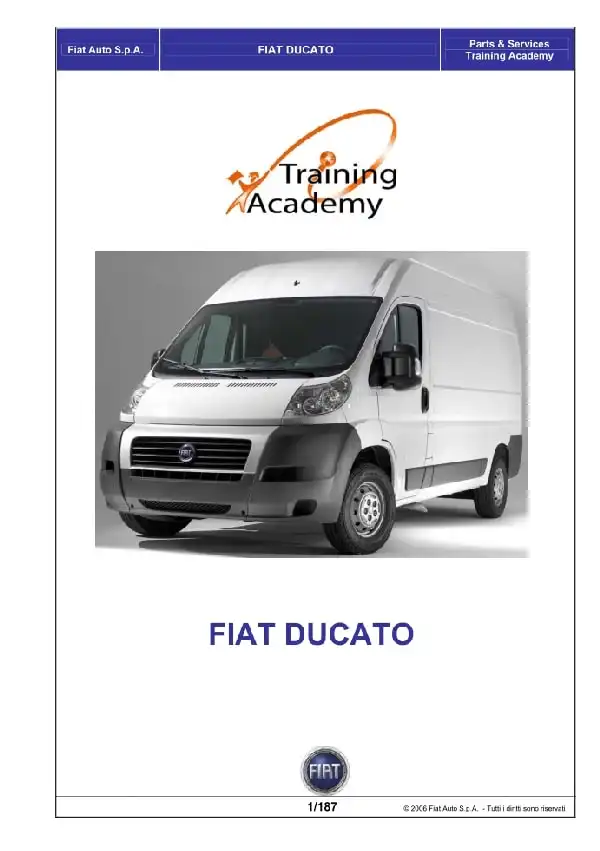Fiat Ducato 2006 MY. Owner&#39;s Manual