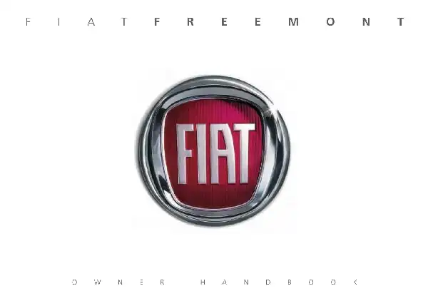 Fiat Freemont 2014 MY. Owner&#39;s Manual