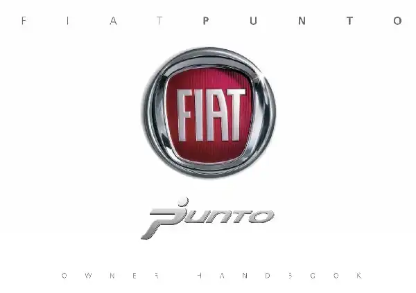 Fiat Grande Punto Actual 2017 MY. Owner&#39;s Manual