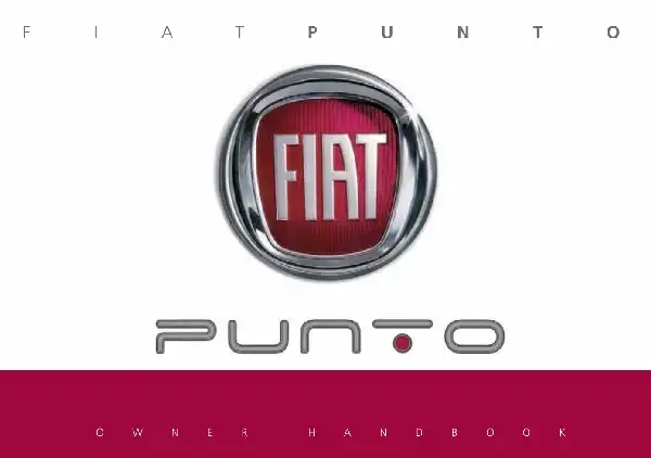 Fiat Punto 2018 MY. Owner&#39;s Manual
