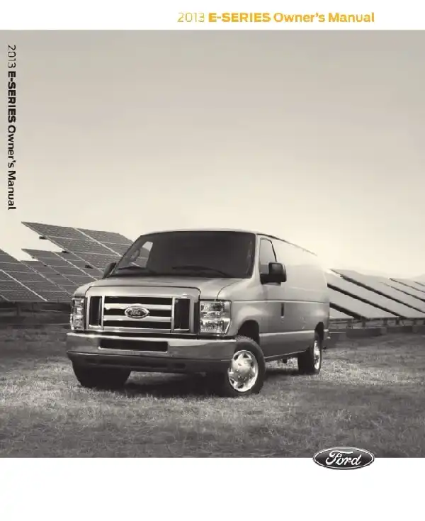 Ford E-250 2013 MY. Owner&#39;s Manual