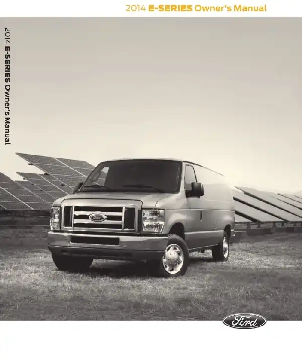 Ford E-450 2014 MY. Owner&#39;s Manual