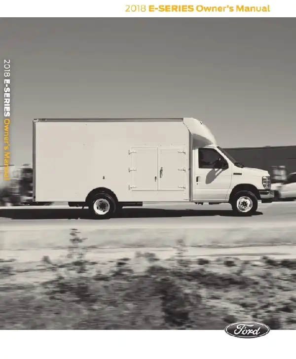 Ford E-450 2018 MY. Owner&#39;s Manual