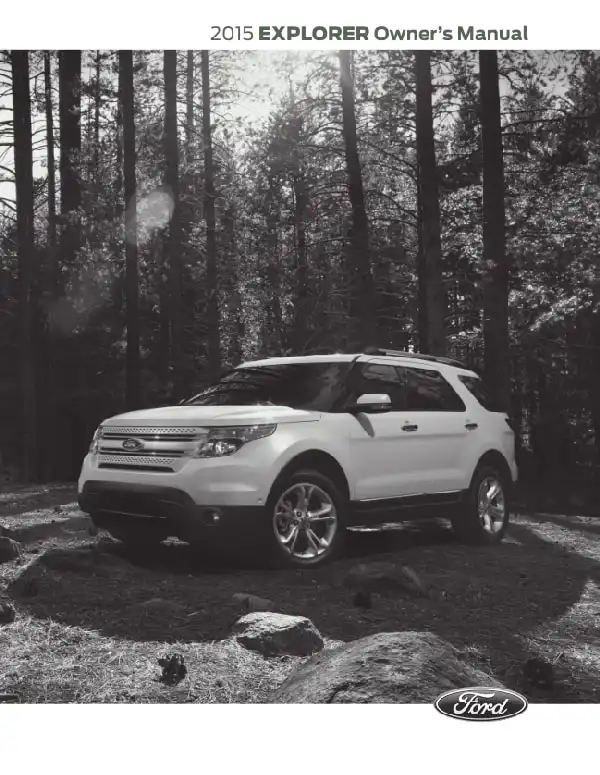 Ford Explorer 2015 MY. Owner&#39;s Manual