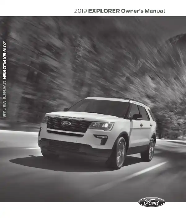 Ford Explorer 2019 MY. Owner&#39;s Manual