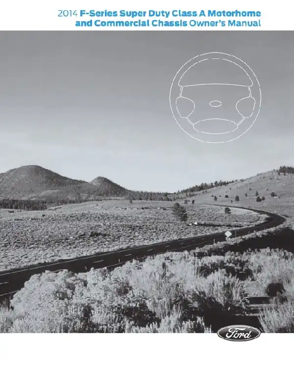 Ford F-53 Motorhome Chassis 2014 MY. Owner&#39;s Manual