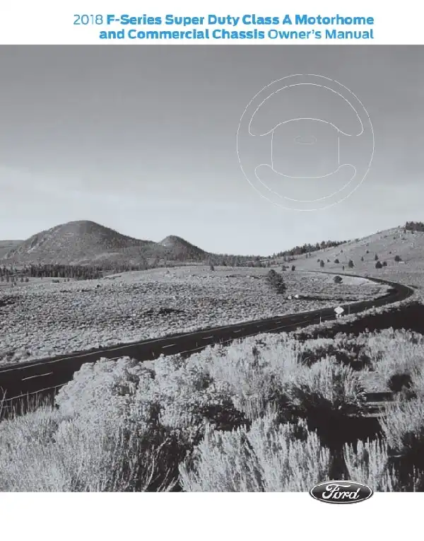 Ford F-53 Motorhome Chassis 2018 MY. Owner&#39;s Manual