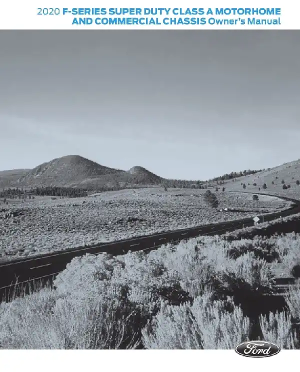 Ford F-53 Motorhome Chassis 2020 MY. Owner&#39;s Manual