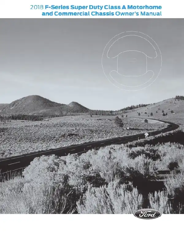 Ford F-59 Commercial Stripped Chassis 2018 MY. Owner&#39;s Manual