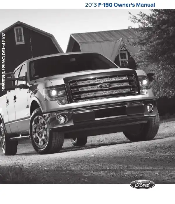 Ford F-150 2013 MY. Owner&#39;s Manual