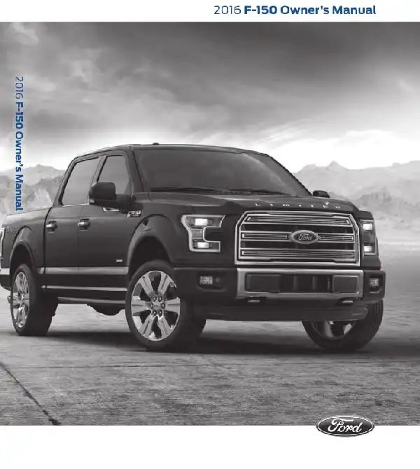 Ford F-150 2016 MY. Owner&#39;s Manual