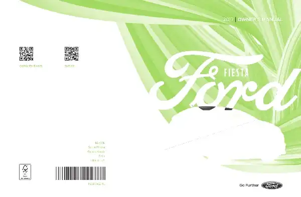 Ford Fiesta 2017 MY. Owner&#39;s Manual