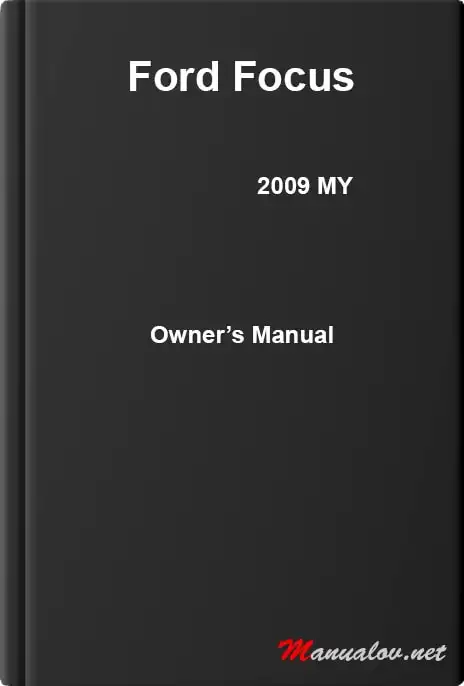 Ford Фокус 2009 MY. Owner&#39;s Manual