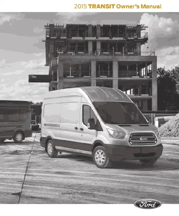 Ford Transit 2015 MY. Owner&#39;s Manual
