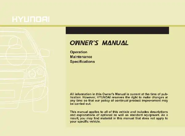Hyundai Santa Fe 2017 MY. Owner&#39;s Manual