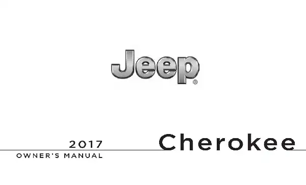 Jeep Cherokee 2017 MY. Owner&#39;s Manual