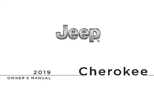 Jeep Cherokee 2019 MY. Owner&#39;s Manual