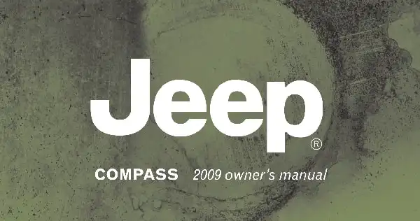 Jeep Compass 2009 MY. Owner&#39;s Manual