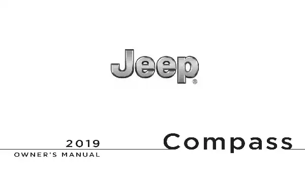 Jeep Compass 2019 MY. Owner&#39;s Manual