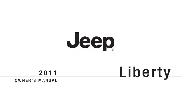 Jeep Liberty 2011 MY. Owner&#39;s Manual